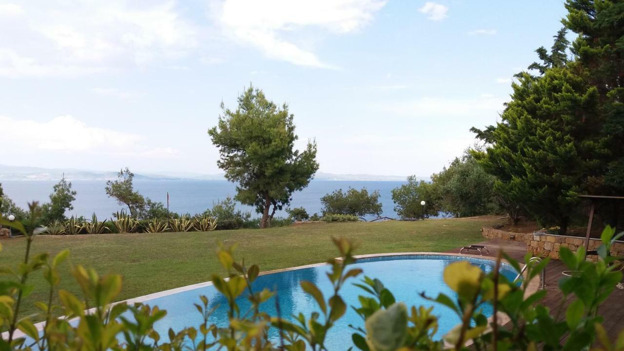 Castle On The Edge Of The Sea Villa Nea Poteidaia Exterior foto